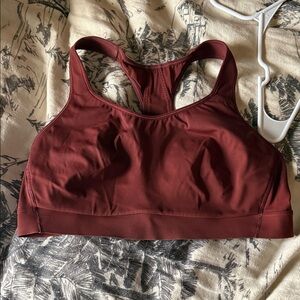 Athleta Burgundy Sports Bra